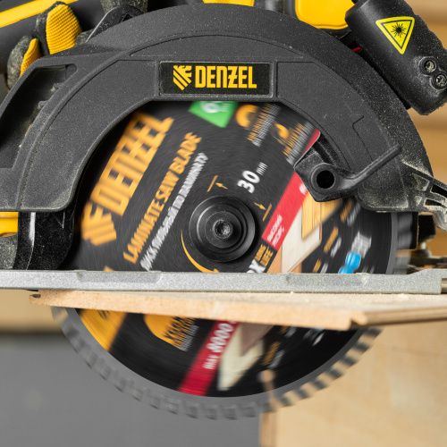 Пильный диск по ламинату ф185 х 30 мм, 60 зубьев Denzel купить в Москве с доставкой по всей России | ProtosMarket.ru