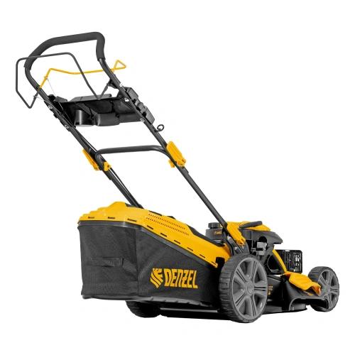 Газонокосилка бензиновая GLD-520SP, 196 куб.см, ширина 52 см, привод, 7 уровней,травосборник 60 л Denzel купить в Москве с доставкой по всей России | ProtosMarket.ru