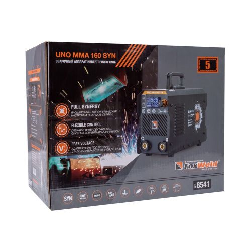 Сварочный аппарат UNO MMA 160 SYN купить в Москве с доставкой по всей России | ProtosMarket.ru