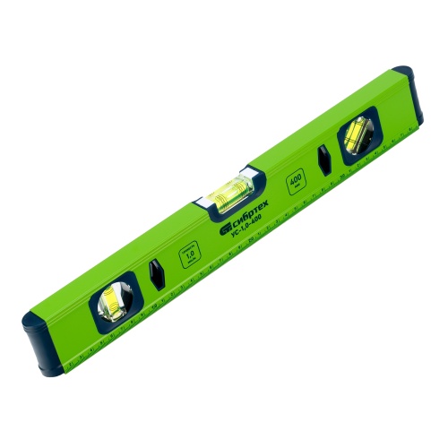 Уровень алюминиевый УС-1, 0-400, фрезерованный, 3 глазка, 400 мм Сибртех купить в Москве с доставкой по всей России | ProtosMarket.ru