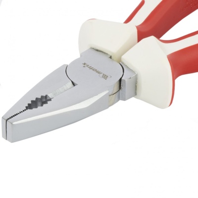 Плоскогубцы WHite Nickel, 180 мм, никелированные, трехкомпонентные рукоятки Matrix купить в Москве с доставкой по всей России | ProtosMarket.ru