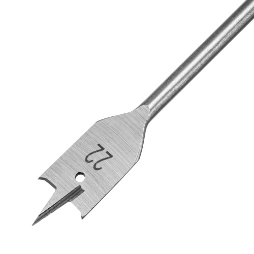 Сверло по дереву перовое удлиненное, 22 х 300 мм, шестигранный хвостовик Matrix купить в Москве с доставкой по всей России | ProtosMarket.ru