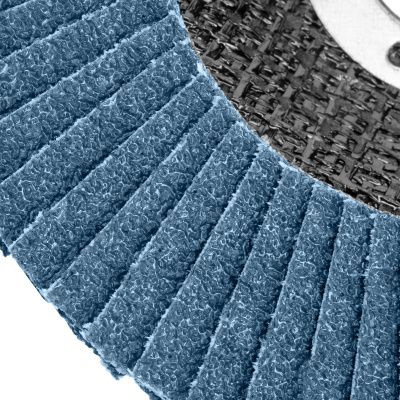 Круг лепестковый торцевой КЛТ-1, ZK10X W (цирконий) зернистость 40Н(Р 40) 125 х 22.2 мм, "БАЗ" купить в Москве с доставкой по всей России | ProtosMarket.ru