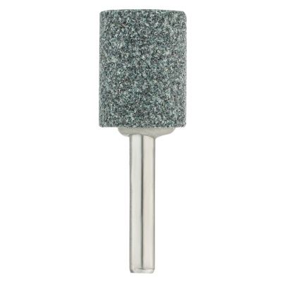 Шарошка абразивная, цилиндр, 19 x 25 мм, для дрели, хвостовик d6 мм, 63С Denzel купить в Москве с доставкой по всей России | ProtosMarket.ru