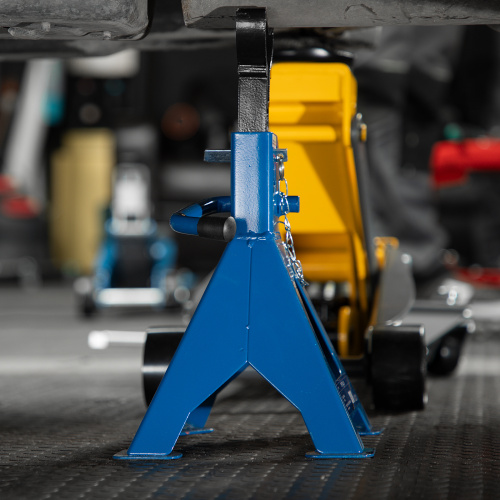Подставки под автомобиль регулируемые, 3 т, H подъема 280-430 мм, 2 шт, Stels купить в Москве с доставкой по всей России | ProtosMarket.ru