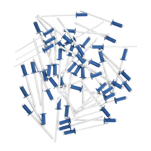 Заклепки 4.0 х 10 мм RAL 5005, синие, 50 шт Matrix купить в Москве с доставкой по всей России | ProtosMarket.ru