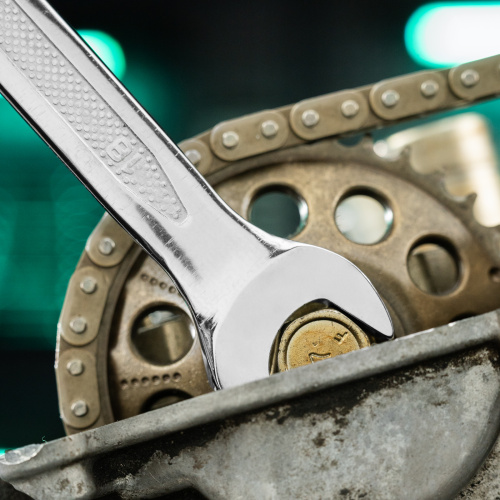 Ключ комбинированный, 18 мм, CrV, антислип Stels купить в Москве с доставкой по всей России | ProtosMarket.ru