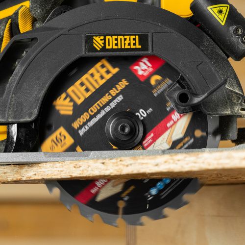 Пильный диск по дереву ф165 х 20 мм, 24 зубьев, тонкий Denzel купить в Москве с доставкой по всей России | ProtosMarket.ru