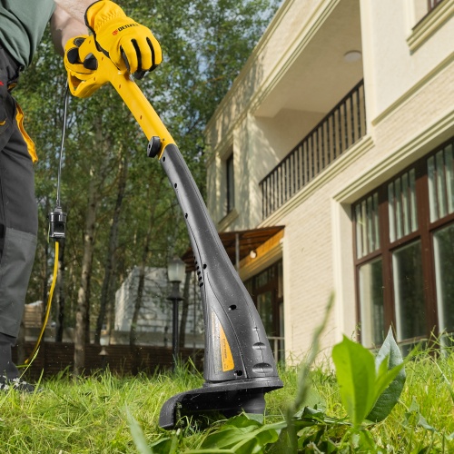 Триммер электрический TE-350, 350 Вт, 260 мм, катушка полуавтомат// Denzel купить в Москве с доставкой по всей России | ProtosMarket.ru