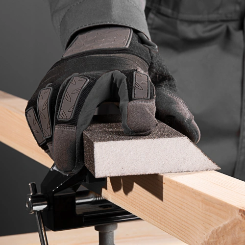 Губка для шлифования, 120 х 90 х 25 мм, трапеция, мягкая, P 80 Matrix купить в Москве с доставкой по всей России | ProtosMarket.ru