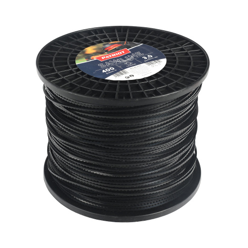 Леска Sawline D 3,0 мм L 400 м (квадрат, пилообразный профиль, черная) купить в Москве с доставкой по всей России | ProtosMarket.ru