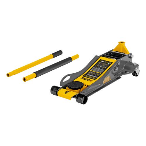 Домкрат гидравлический подкатной, 3 т, 75-500 мм, быстрый подъем, низкий подхват, проф. Denzel купить в Москве с доставкой по всей России | ProtosMarket.ru