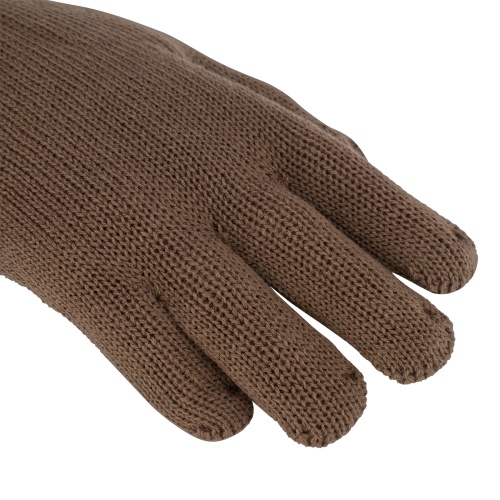 Перчатки трикотажные, акрил, двойные, коричневый, двойная манжета Россия Сибртех купить в Москве с доставкой по всей России | ProtosMarket.ru