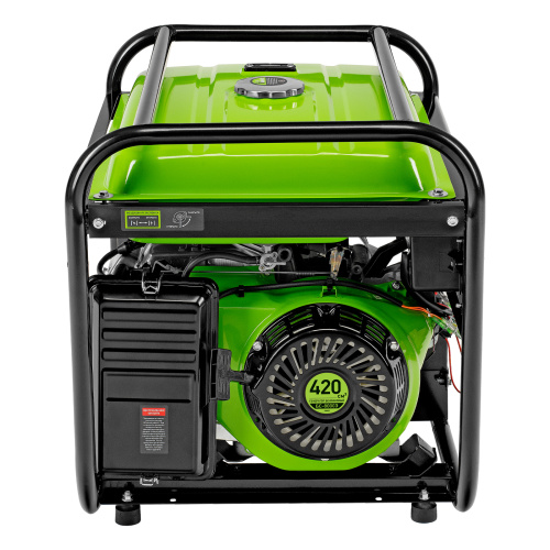 Генератор бензиновый БС-8000Э, 6,6 кВт, 230В, четырехтактный, 25 л, электростартер Сибртех купить в Москве с доставкой по всей России | ProtosMarket.ru