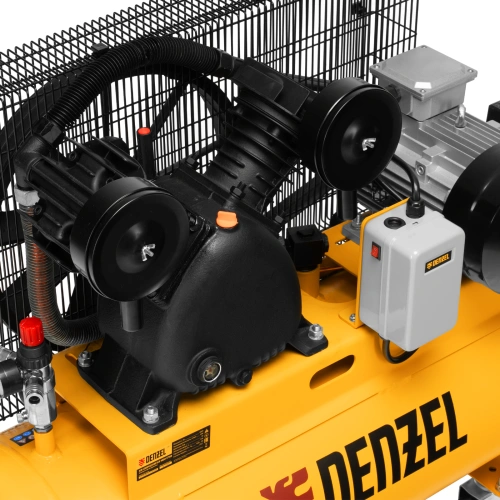 Компрессор воздушный рем. привод BCV 4000-T/100, 4,0 кВт, 100 литров, 690 л/мин Denzel по ценам производителя в Москве с доставкой по всей России