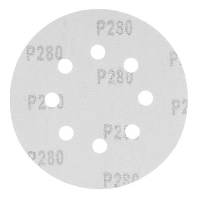 Круг абразивный на ворсовой подложке под "липучку", перфорированный, P 280, 125 мм, 5 шт Matrix купить в Москве с доставкой по всей России | ProtosMarket.ru