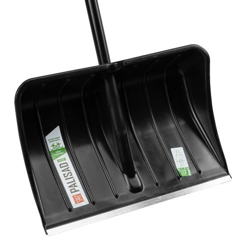 Лопата для уборки снега, полипропилен, 535х375х1400, стальной черенок, BASE Palisad купить в Москве с доставкой по всей России | ProtosMarket.ru