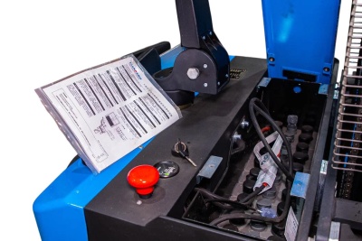 Штабелер самоходный 2,0 т 5,0 м TOR ES20T4 24/210 В/Ач ЭУР, Curtis, H-мачта (с платформой) купить в Москве с доставкой по всей России | ProtosMarket.ru