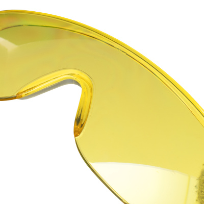 Очки защитные открытого типа, желтые, ударопрочный поликарбонат Сибртех купить в Москве с доставкой по всей России | ProtosMarket.ru