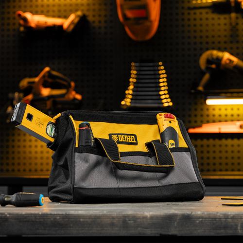 Сумка для инструмента, 305х190х195 мм, 14 карманов Denzel купить в Москве с доставкой по всей России | ProtosMarket.ru