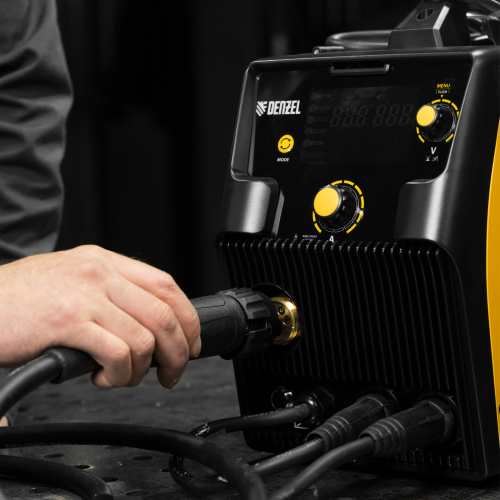 Аппарат инвертор. полуавтомат. cварки IMIG-205SDR, 200 А, ПВ 60%, катушка 5 кг Denzel купить в Москве с доставкой по всей России | ProtosMarket.ru