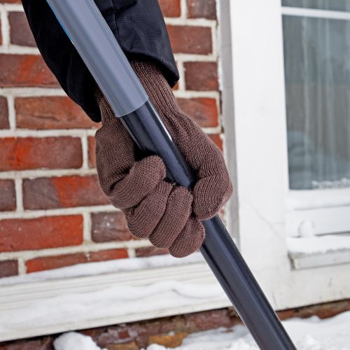 Перчатки трикотажные, акрил, коричневый, оверлок Сибртех купить в Москве с доставкой по всей России | ProtosMarket.ru