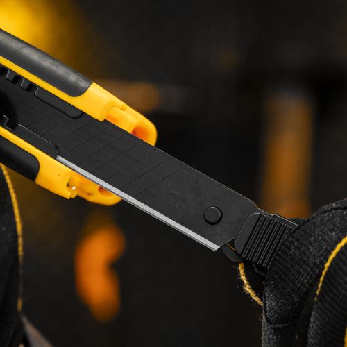 Лезвия, 18 мм, сталь SK4 - 0,5 мм, супер острые, многосегментные, 5 штук Denzel купить в Москве с доставкой по всей России | ProtosMarket.ru