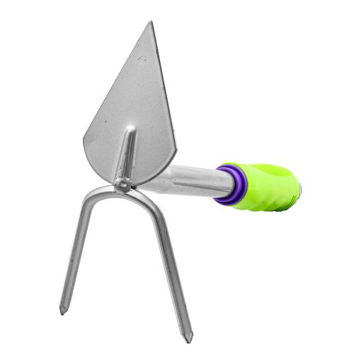 Мотыжка комбинированная 2-зубая, 85 х 190 х 275 мм, стальная, обрез. рукоятка Palisad купить в Москве с доставкой по всей России | ProtosMarket.ru