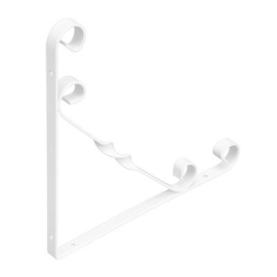 Кронштейн декоративный, 250 х 250 мм, белый Сибртех купить в Москве с доставкой по всей России | ProtosMarket.ru