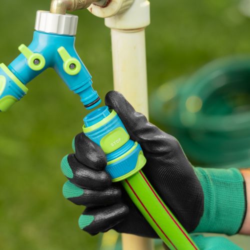 Соединитель быстросъемный, аквастоп,  3/4 Palisad Luxe купить в Москве с доставкой по всей России | ProtosMarket.ru