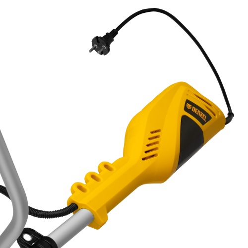 Триммер электрический TE-1400, 1400 Вт, 420 мм, катушка + диск, разборная штанга Denzel купить в Москве с доставкой по всей России | ProtosMarket.ru