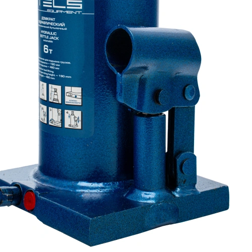 Домкрат гидравлический бутылочный телескопический, 6 т, h подъема 190-480 мм Stels купить в Москве с доставкой по всей России | ProtosMarket.ru