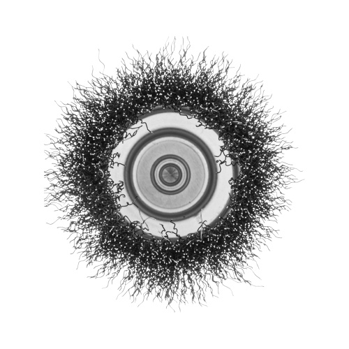 Щетка для дрели, 75 мм, Чашка, со шпилькой, нержавеющая витая проволока Denzel купить в Москве с доставкой по всей России | ProtosMarket.ru