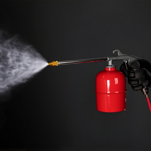 Набор пневмоинструмента, 5 предметов, быстросъемное соединение, краскораспылитель с нижним бачком// Matrix купить в Москве с доставкой по всей России | ProtosMarket.ru