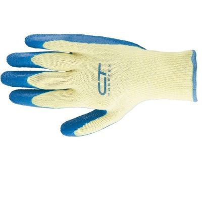 Перчатки трикотажные, полиэфирные, латексное рельефное покрытие, L Сибртех купить в Москве с доставкой по всей России | ProtosMarket.ru