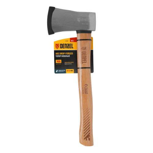 Топор кованый, 900 г, американский тип, буковая рукоятка, 430мм, EFP Denzel купить в Москве с доставкой по всей России | ProtosMarket.ru