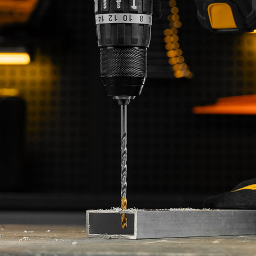 Сверло спиральное по металлу 5,5 х 139 мм, Р6М5, Golden Tip, удлиненное Denzel купить в Москве с доставкой по всей России | ProtosMarket.ru