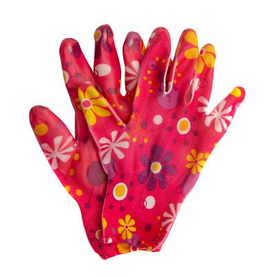 Перчатки садовые из полиэстера с нитрильным обливом, цветы, М Palisad купить в Москве с доставкой по всей России | ProtosMarket.ru