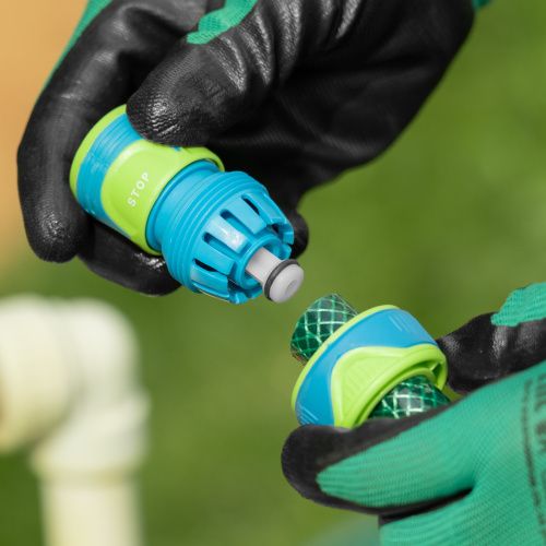 Соединитель быстросъемный, аквастоп,  3/4 Palisad Luxe купить в Москве с доставкой по всей России | ProtosMarket.ru