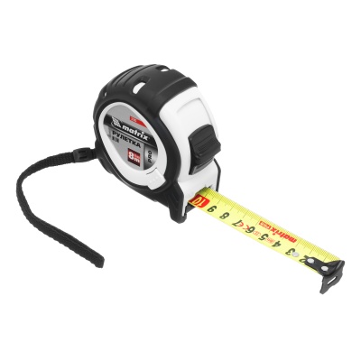 Рулетка Neon,8 м x 25 мм,обрезиненный корпус,3 фиксации,Pro Matrix купить в Москве с доставкой по всей России | ProtosMarket.ru