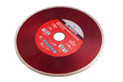 Диск алмазный, отрезной сплошной, 200 х 25.4 мм, мокрая резка Matrix Professional купить в Москве с доставкой по всей России | ProtosMarket.ru