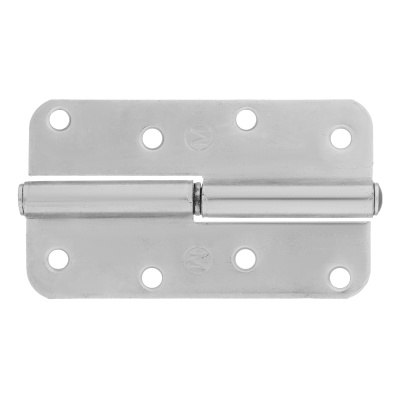 Петля накладная ПН1-110 левая, цинк, 4 шт, (Металлист) Россия купить в Москве с доставкой по всей России | ProtosMarket.ru