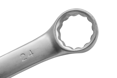 Ключ комбинированный, 24 мм, CrV, матовый хром Matrix купить в Москве с доставкой по всей России | ProtosMarket.ru