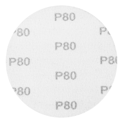 Круг абразивный на ворсовой подложке под "липучку", P 80, 115 мм, 10 шт Matrix купить в Москве с доставкой по всей России | ProtosMarket.ru
