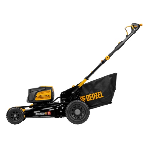 Газонокосилка аккумуляторная самоходная бесщет., RLMS560-62, 560 мм, Li-ion, 62В Denzel купить в Москве с доставкой по всей России | ProtosMarket.ru