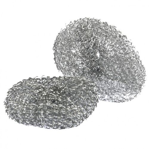 Скраб для посуды, 2 шт, металлический, Elfe купить в Москве с доставкой по всей России | ProtosMarket.ru