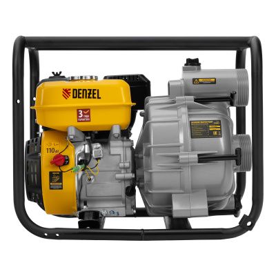 Мотопомпа бензиновая для грязной воды PX-80D7, 7 л.с., 3", 1300 л/мин, глуб 8 м,напор 30 м Denzel купить в Москве с доставкой по всей России | ProtosMarket.ru