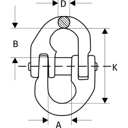 Звено соединительное LL, 21,2 т купить в Москве с доставкой по всей России | ProtosMarket.ru