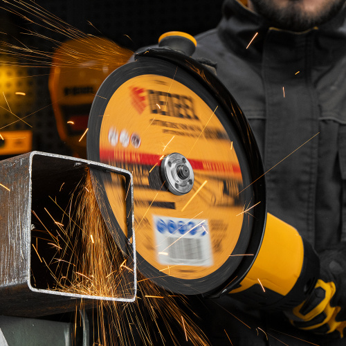 Круг отрезной по металлу, 230 х 2,0 х 22,2 мм, A36TBF, в метал.банке, 5 шт. Denzel купить в Москве с доставкой по всей России | ProtosMarket.ru