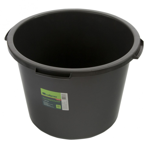 Таз круглый строительный, 40 л Сибртех купить в Москве с доставкой по всей России | ProtosMarket.ru